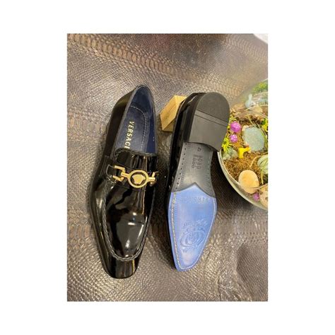 chaussure mocassin homme versace|Mocassins Versace pour homme .